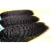 Brazilian virgin hair with lace closure,Brazilian kinky straight  with bundles,3 bundles with 4x4 lace closure 
